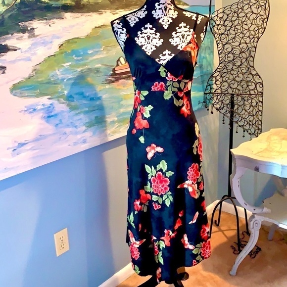 VTG Lipstick, Floral, V-Undercut Upper, Straps, Excellent Condition, Size M - Picture 1 of 8